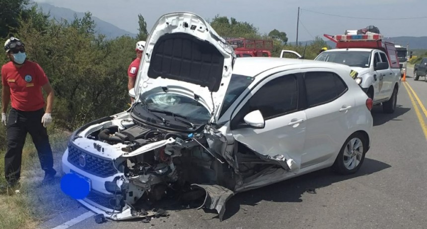 Grave accidente en Altas Cumbres