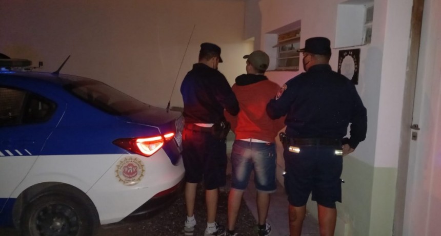 Accidente en Altas Cumbres y detenido por desordenes en la vía pública