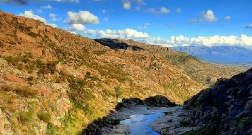 Frío comienzo de semana en el valle de traslasierra