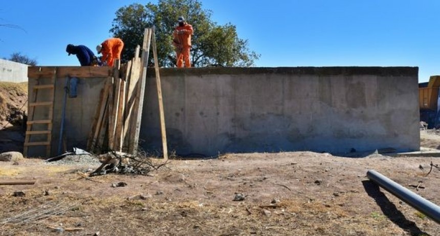 Avanzan los trabajos en el reservorio de Paso de las Tropas