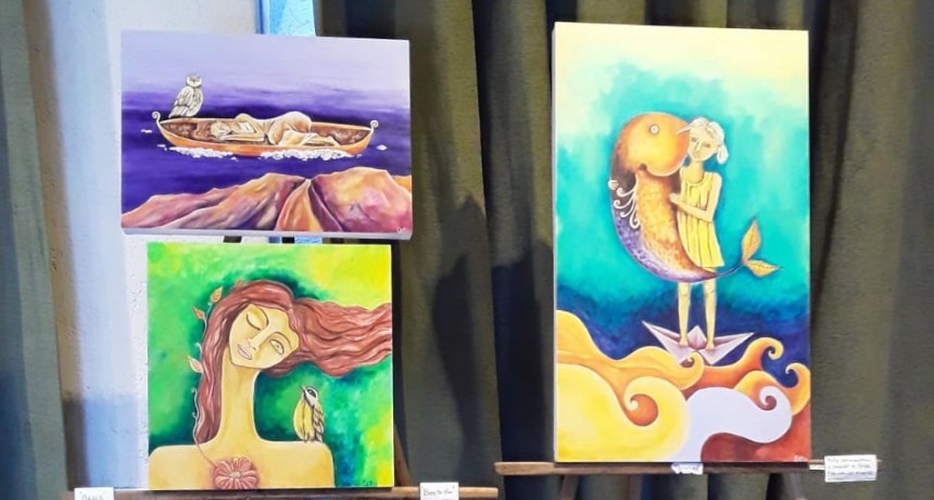 Artistas locales en la feria de arte de Córdoba