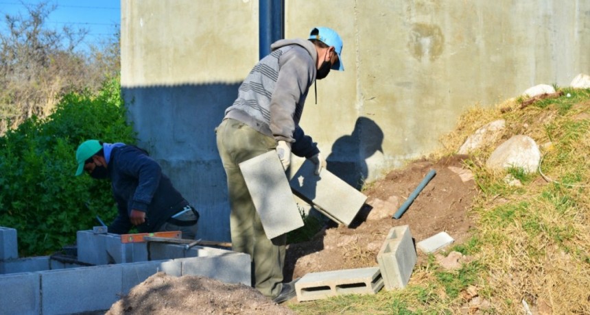Avance en importantes obras para los habitantes de Nono