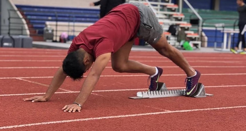 Representante de Mina Clavero en el Sudamericano de Atletismo U18