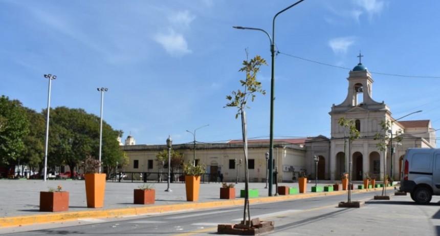 Operativo sanitario integral en Plaza Centenario