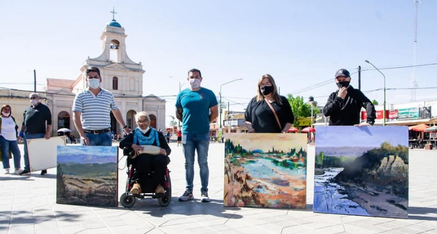 Ganadores del concurso de Pintores Cura Brochero alma de Traslasierra