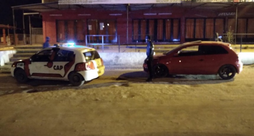 Detenidos por conducción en estado de ebriedad y escándalo en la costanera