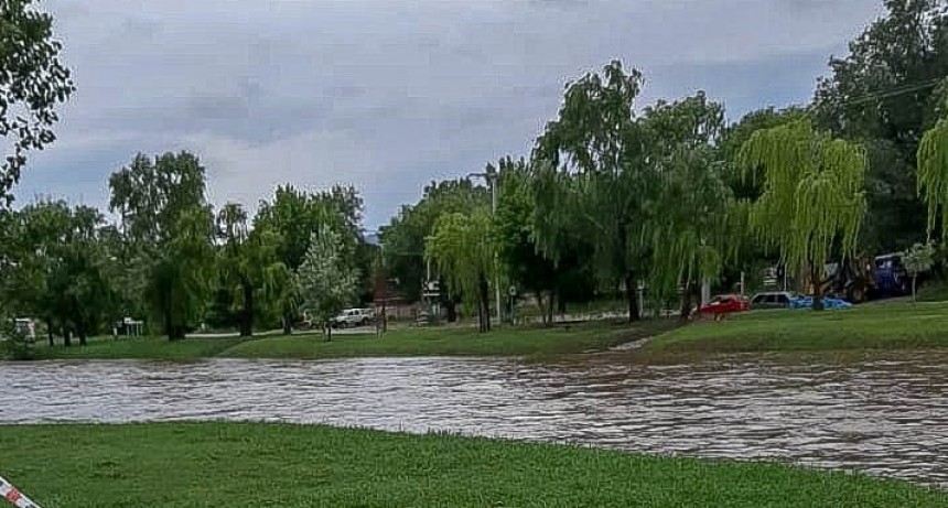 Información preventiva ante la crecida del río Panaholma