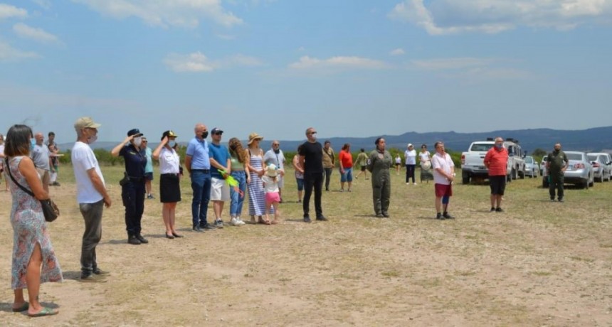Postales de un emotivo primer año del Aeroclub Mina Clavero