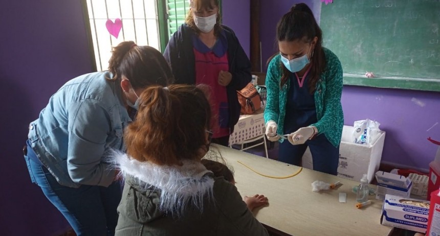 Campaña de detención de Chagas en escuelas de Pocho