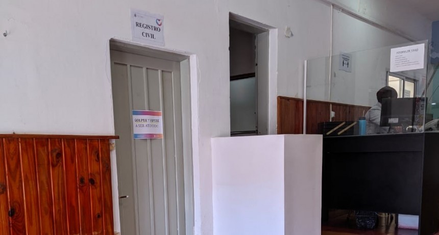Cambios en la atención del Registro Civil de Brochero