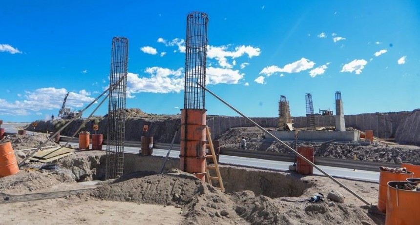 Izan las vigas del nuevo altonivel en el Parque Quebrada del Condorito