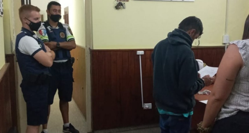 Detenido por violencia de género y desobediencia a la autoridad
